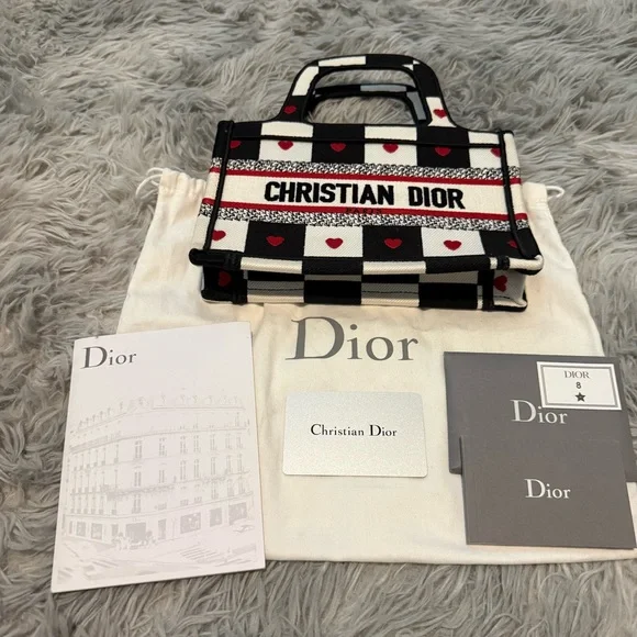 Christian Dior Dioramour Book Tote / Mini Size - Brand New w/ paperwork - Picture 2 of 9